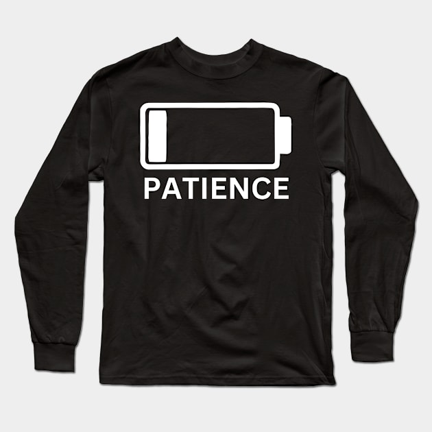 Patience Long Sleeve T-Shirt by Oolong